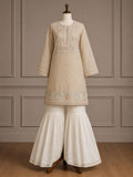 Mehtab — Pastel Chikankari Sharara Set